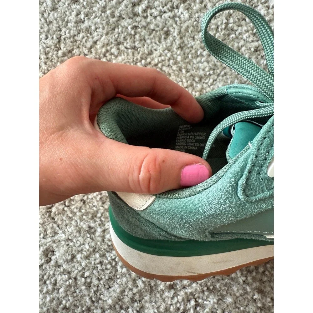 green steve madden sneakers